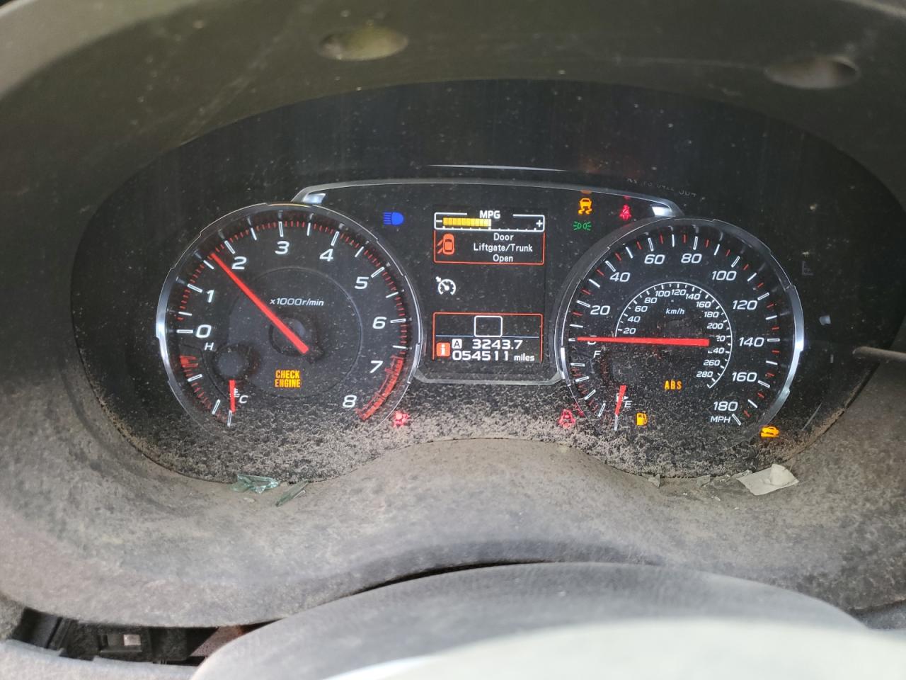 2018 Subaru Wrx VIN: JF1VA1A65J9836627 Lot: 80912285