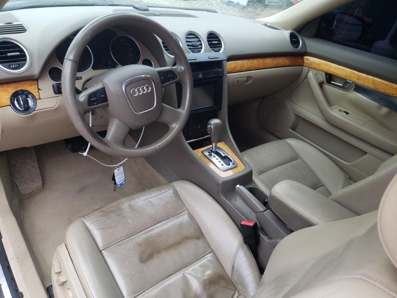 2008 Audi A4 2.0T Cabriolet VIN: WAUAF48H68K002756 Lot: 80393285