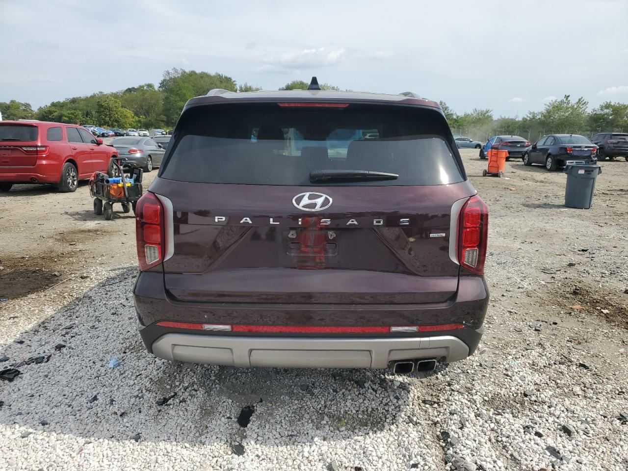 2023 Hyundai Palisade Sel Premium VIN: KM8R4DGE7PU544725 Lot: 80368265