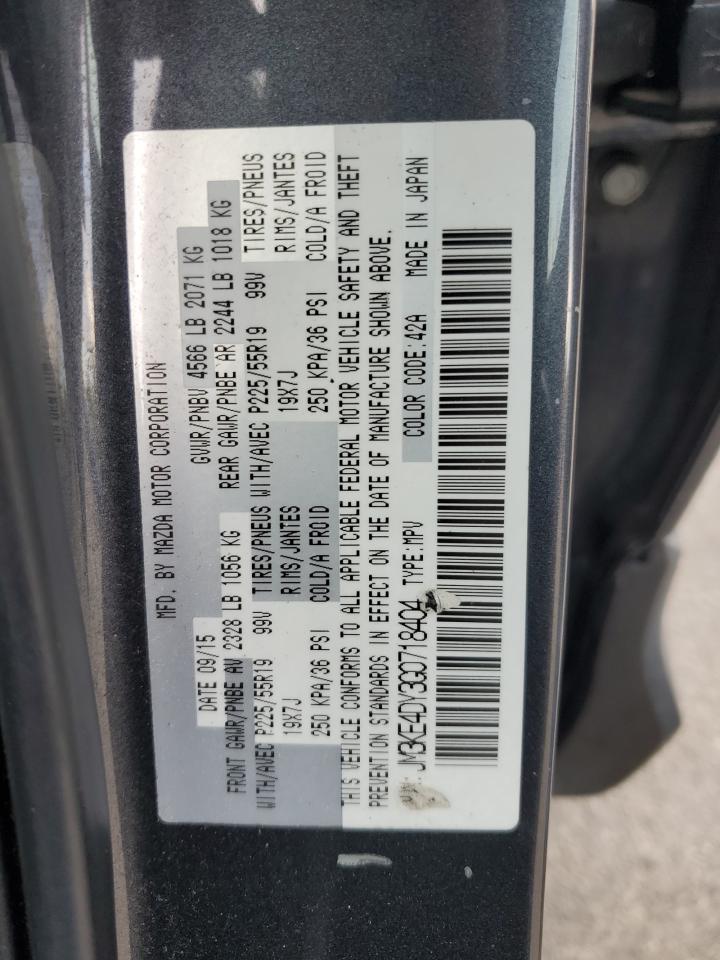 2016 Mazda Cx-5 Gt VIN: JM3KE4DY3G0718404 Lot: 82080705