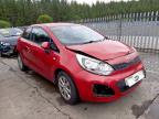 2014 KIA RIO 1  for sale at Copart WHITBURN