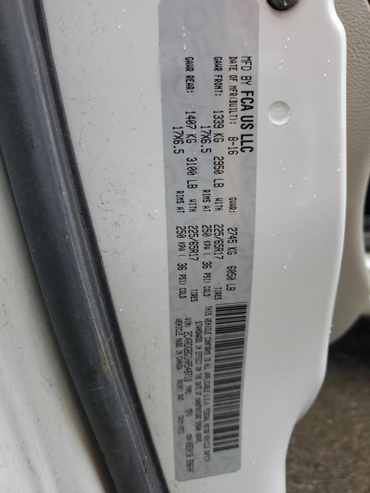 2017 Dodge Grand Caravan Se VIN: 2C4RDGBG1HR548718 Lot: 71255565