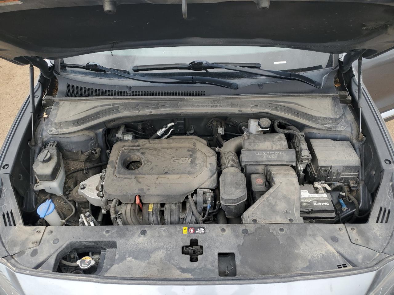 2019 Hyundai Santa Fe Se VIN: 5NMS2CAD8KH089843 Lot: 80187565