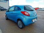 2013 FORD KA ZETEC  for sale at Copart SANDWICH