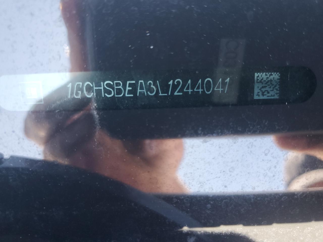 2020 Chevrolet Colorado VIN: 1GCHSBEA3L1244041 Lot: 71726105