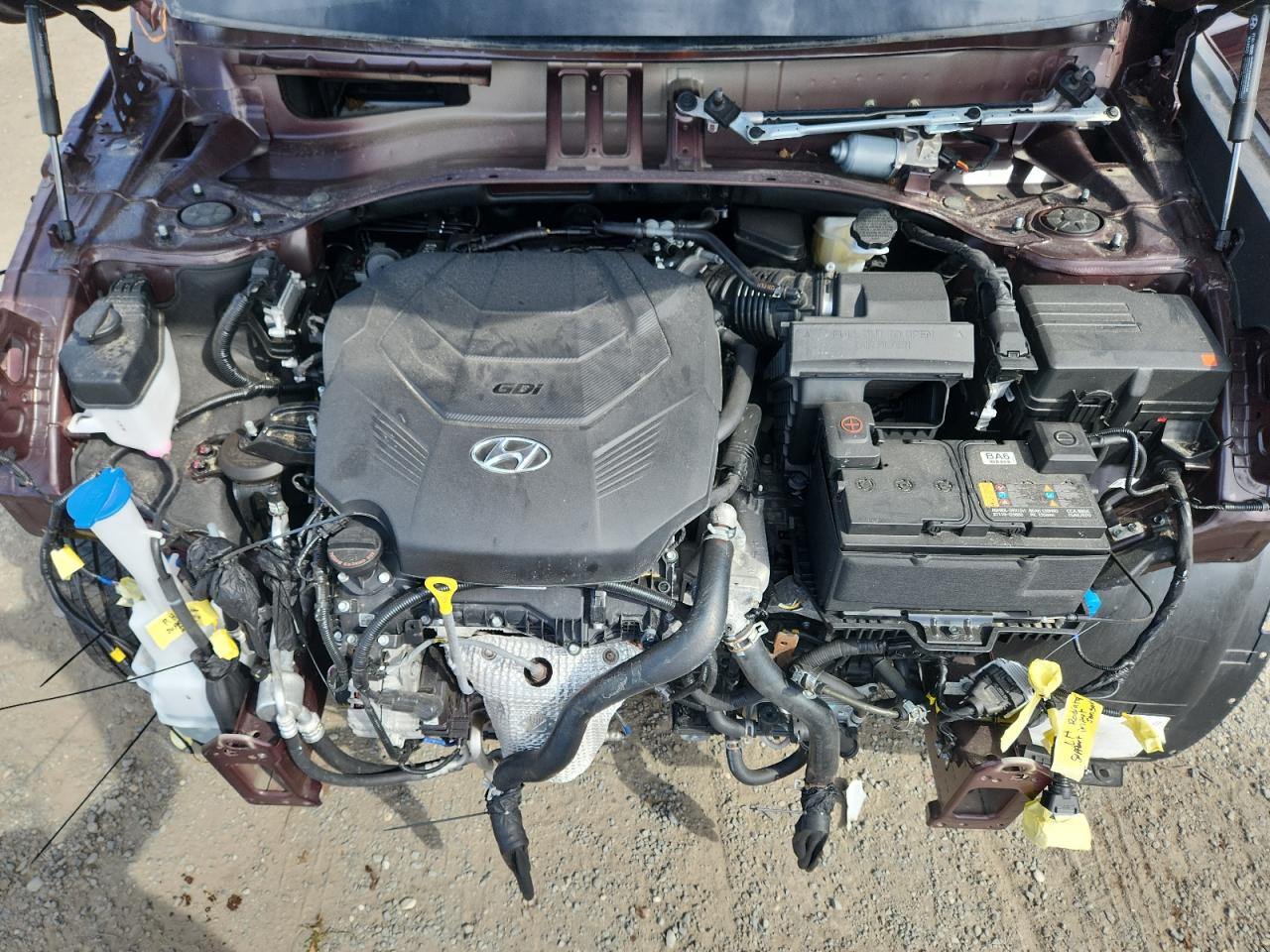 2025 Hyundai Palisade Sel VIN: KM8R2DGE7SU849141 Lot: 71073935