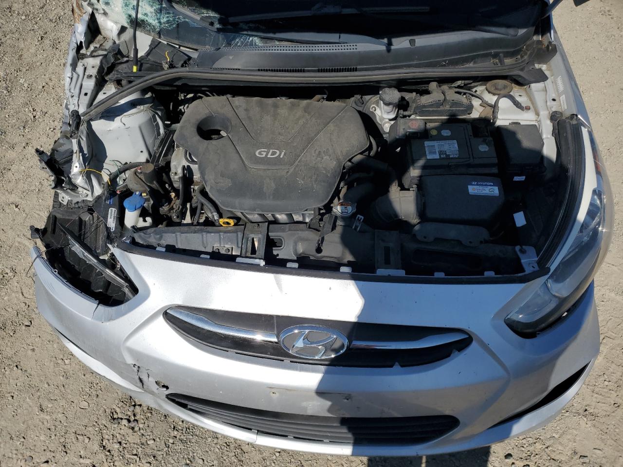 2015 Hyundai Accent Gls VIN: KMHCT4AE4FU929952 Lot: 70779815