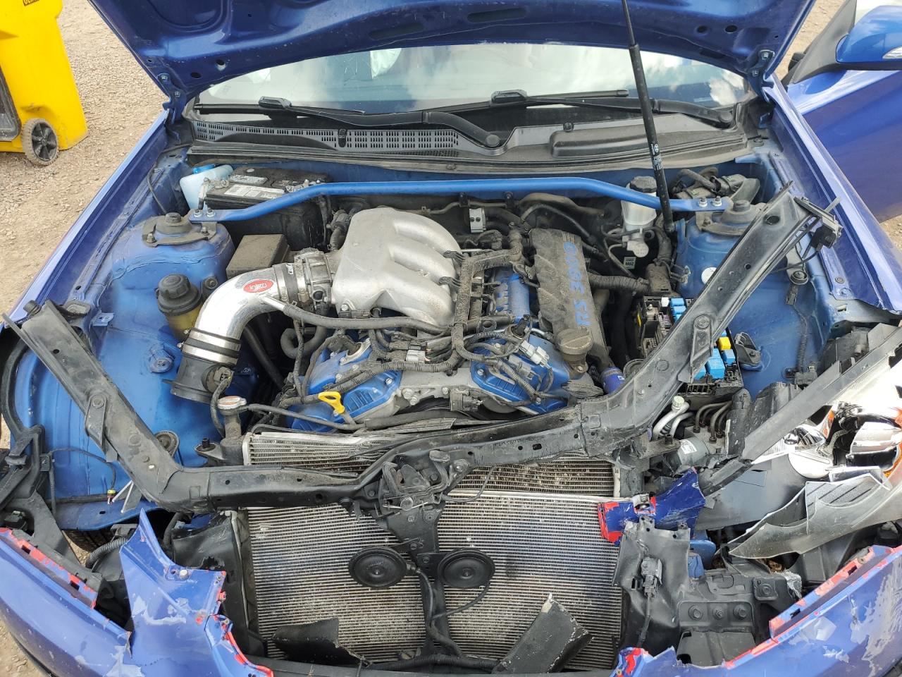 2010 Hyundai Genesis Coupe 3.8L VIN: KMHHU6KHXAU006990 Lot: 81899115