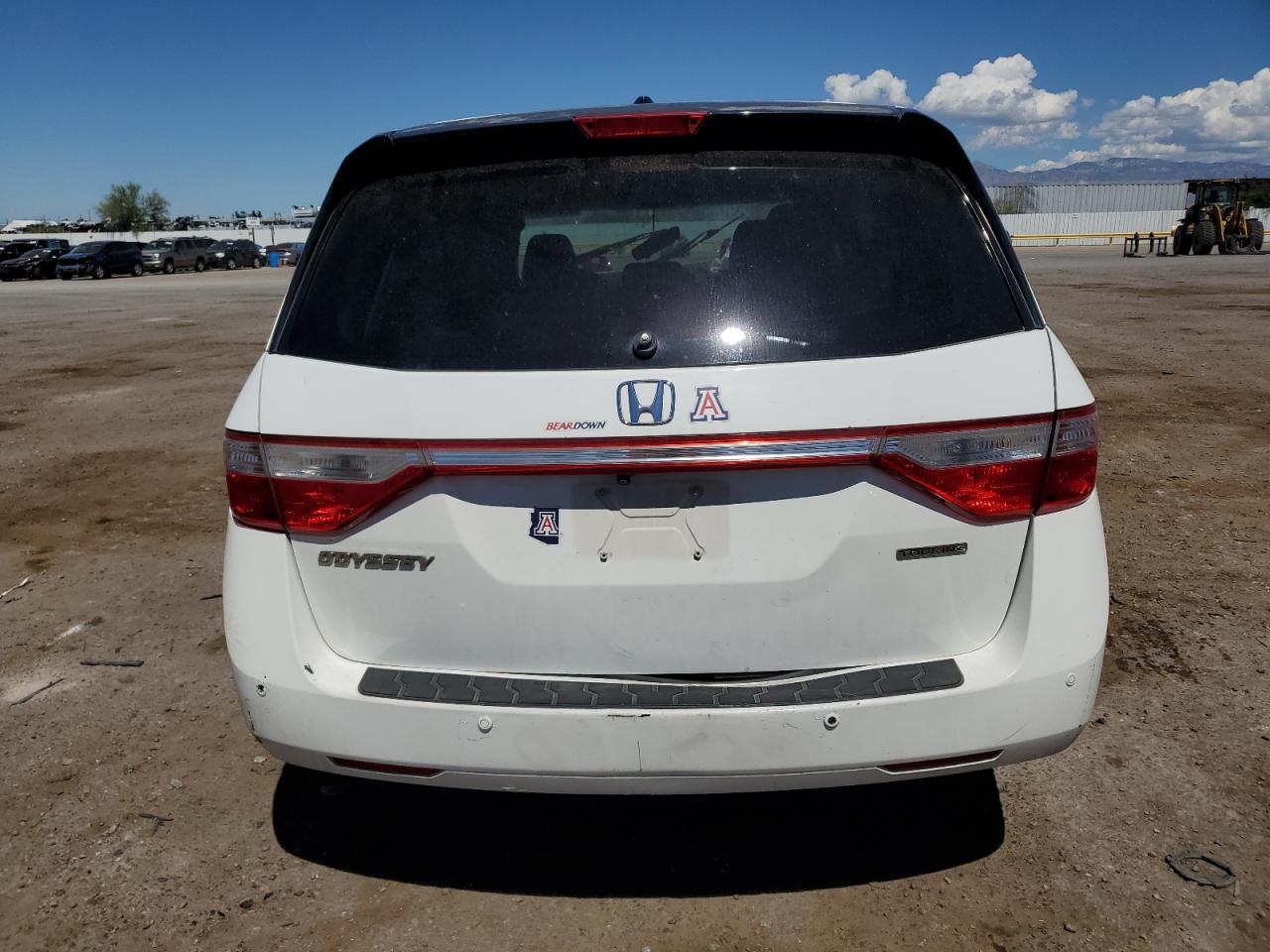 2011 Honda Odyssey Touring VIN: 5FNRL5H95BB040013 Lot: 80218825