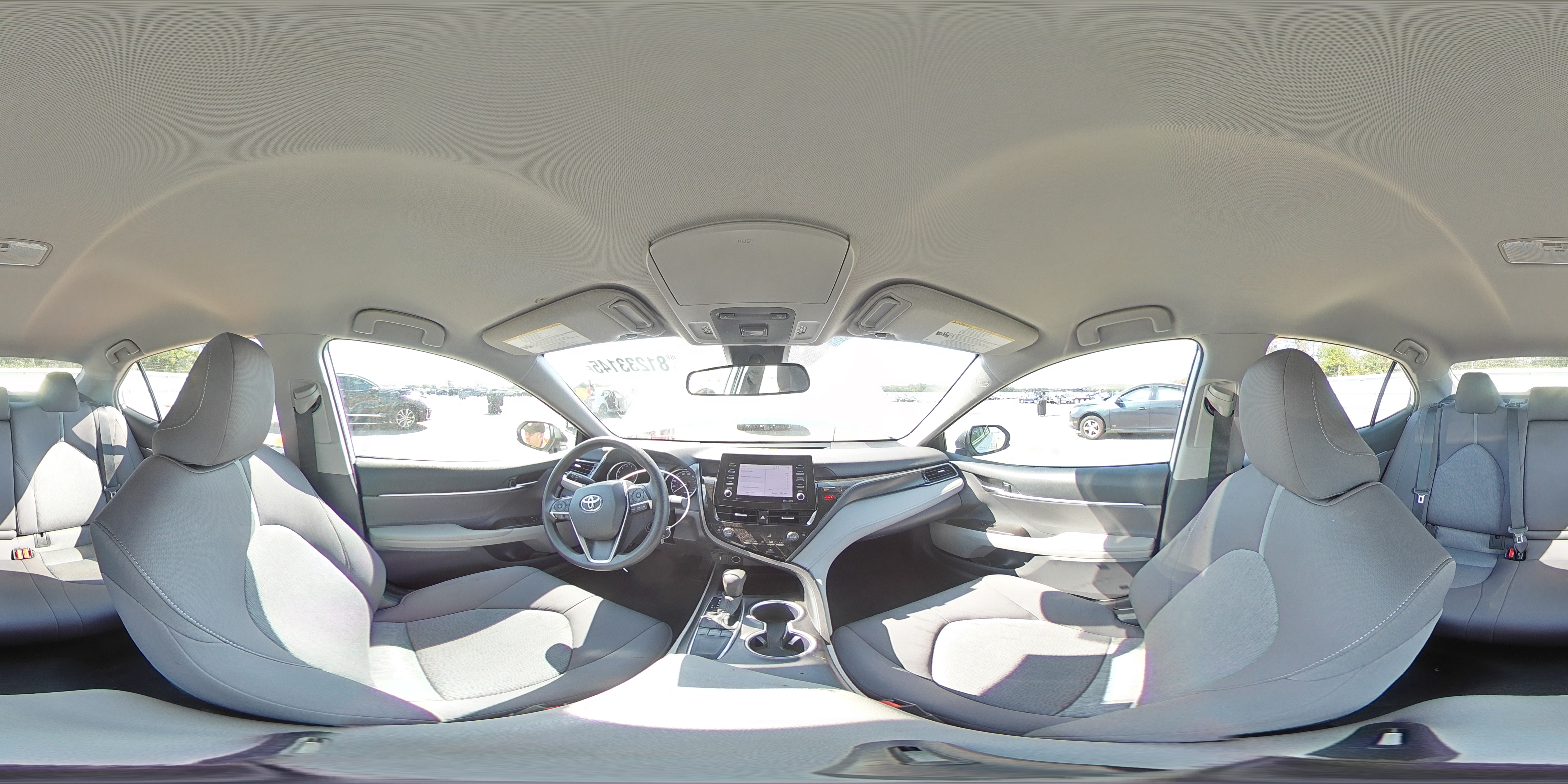 2022 Toyota Camry Le VIN: 4T1C11AK8NU049667 Lot: 81233145