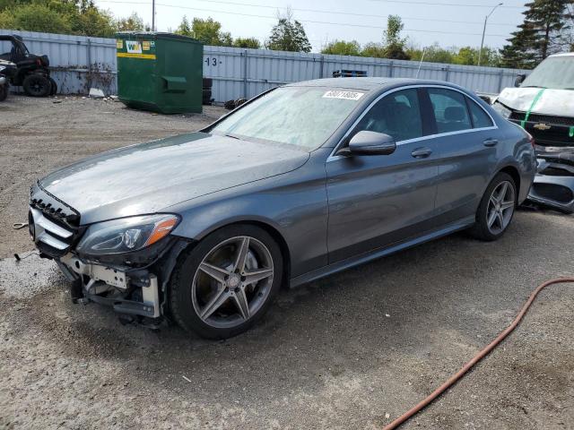 2017 MERCEDES-BENZ C 300 4MATIC   à vendre chez Copart ON - TORONTO