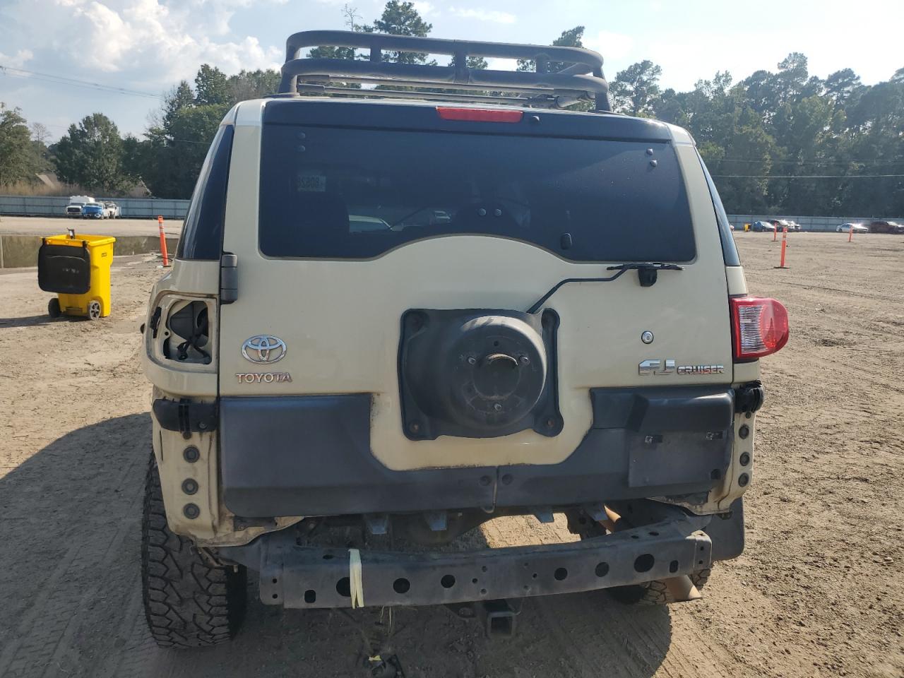 2008 Toyota Fj Cruiser VIN: JTEZU11F48K004066 Lot: 80628205