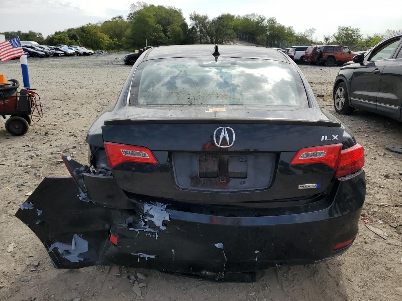 2013 Acura Ilx Hybrid Tech VIN: 19VDE3F77DE300276 Lot: 81583705