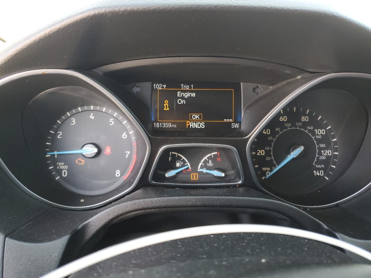 2016 Ford Focus Se VIN: 1FADP3F29GL328670 Lot: 80875965