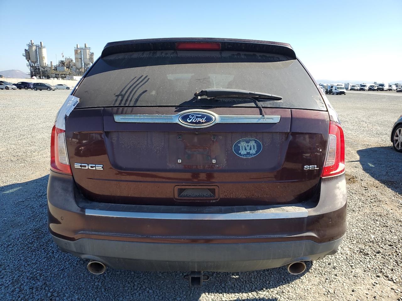 2012 Ford Edge Sel VIN: 2FMDK3JC6CBA19690 Lot: 80871665