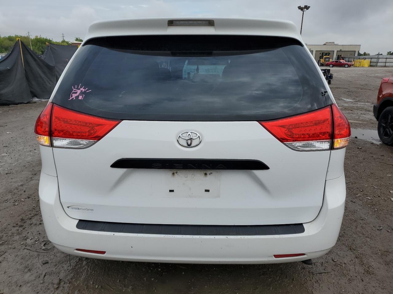 2012 Toyota Sienna VIN: 5TDZK3DC9CS219998 Lot: 81647605