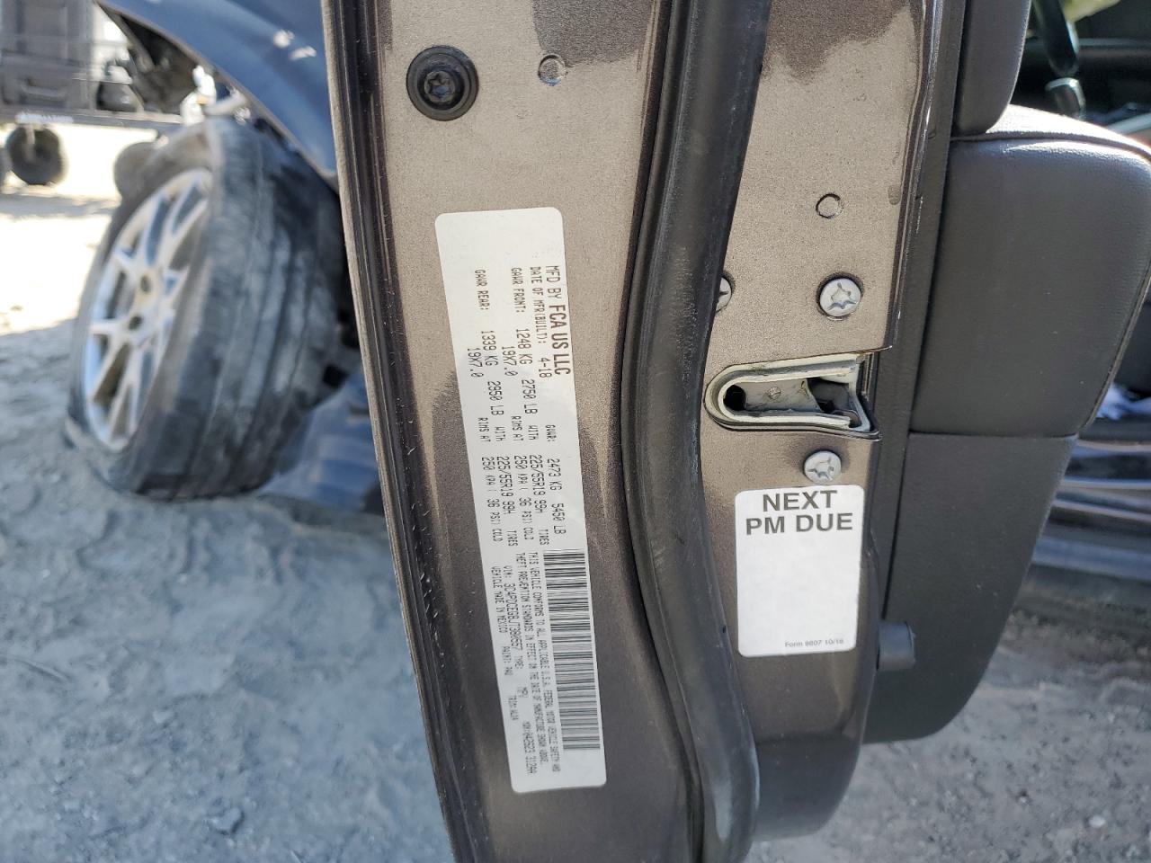 2018 Dodge Journey VIN: 3C4PDCEG8JT380557 Lot: 71588215