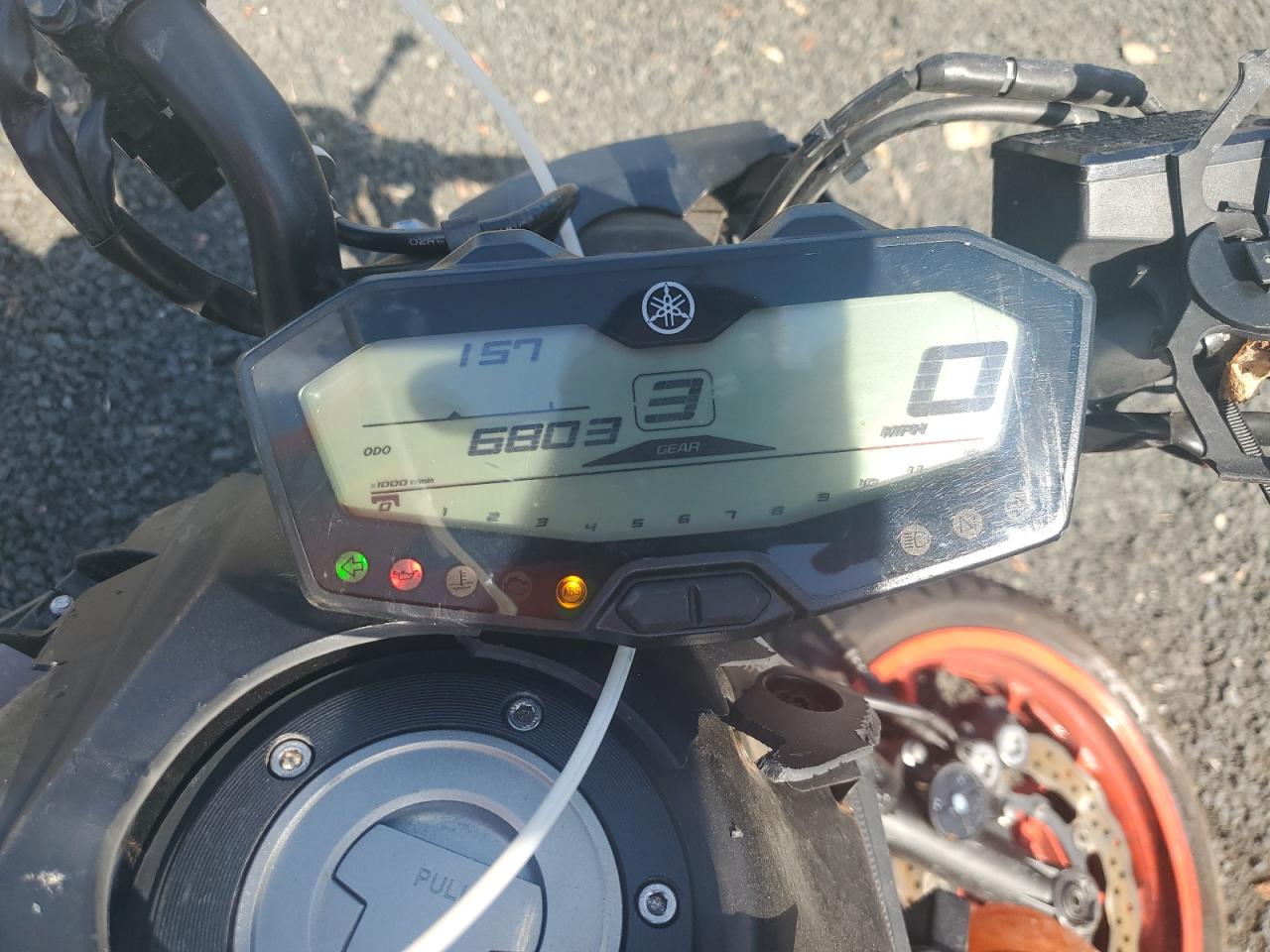 2020 Yamaha Mt07 VIN: JYARM27E2LA005980 Lot: 80252695