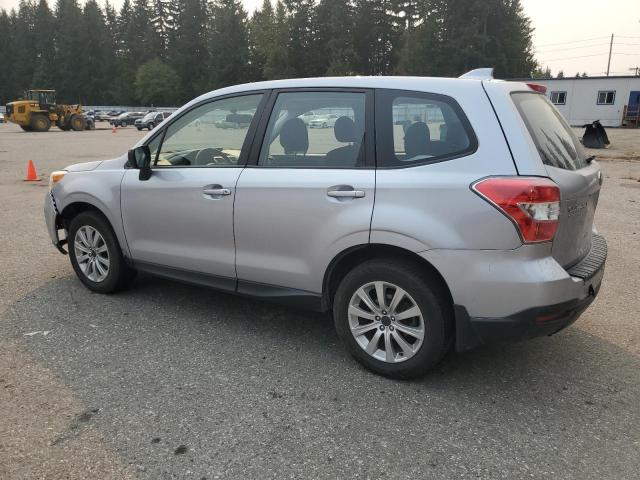  SUBARU FORESTER 2016 Серебристый