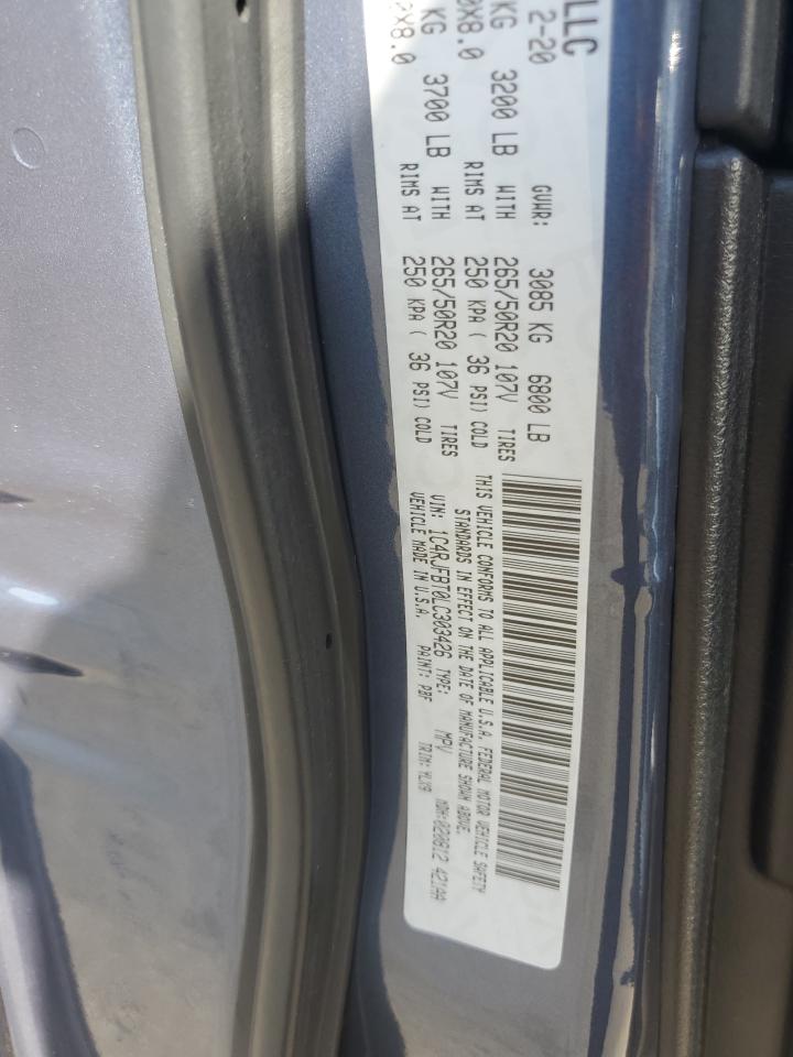 2020 Jeep Grand Cherokee Limited VIN: 1C4RJFBT0LC303426 Lot: 84579095