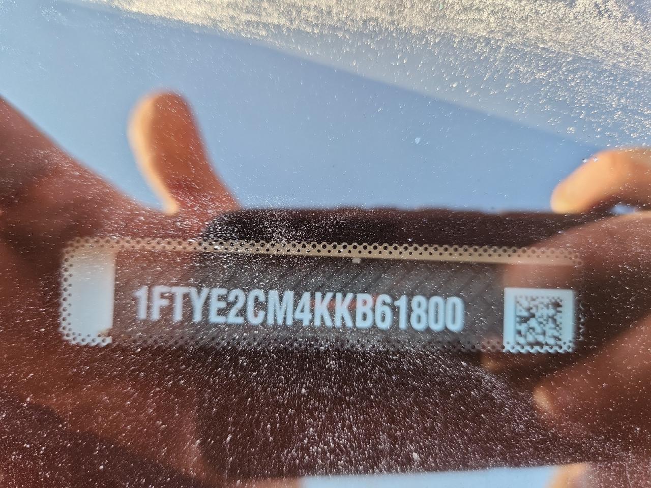 2019 Ford Transit T-150 VIN: 1FTYE2CM4KKB61800 Lot: 71733065