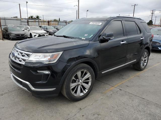  FORD EXPLORER 2018 Черный