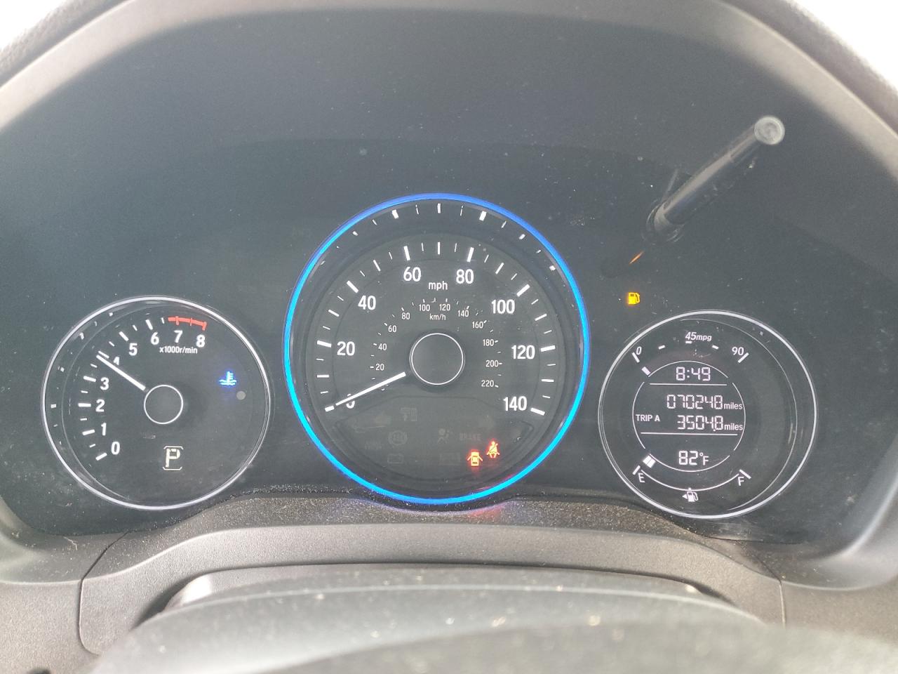 2019 Honda Hr-V Lx VIN: 3CZRU5H36KG704056 Lot: 81495035