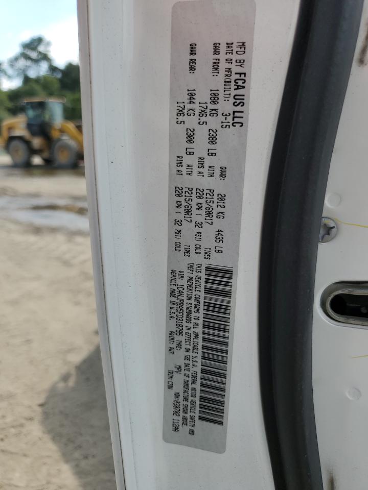 2015 Jeep Patriot Sport VIN: 1C4NJPBA5FD318795 Lot: 70822685