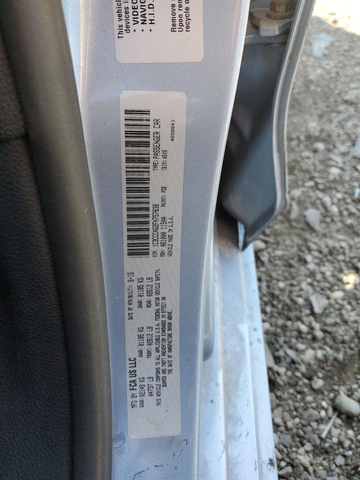2015 Chrysler 200 Limited VIN: 1C3CCCAG2FN757838 Lot: 71669175