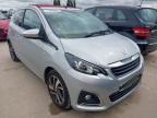 2020 PEUGEOT 108 COLLECTION TOP  for sale at Copart SANDY