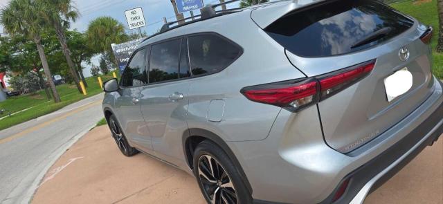  TOYOTA HIGHLANDER 2021 Серебристый
