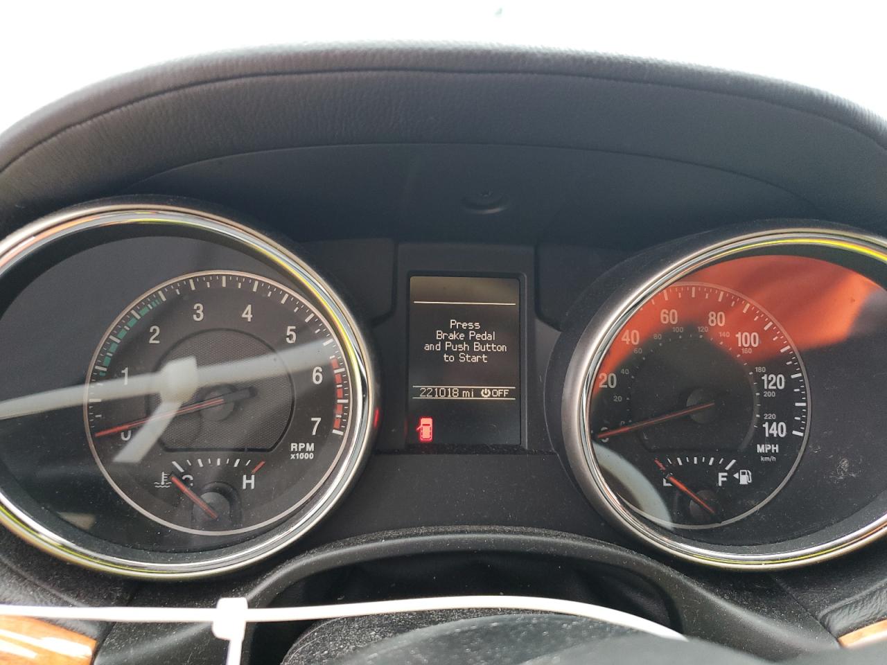 2013 Jeep Grand Cherokee Overland VIN: 1C4RJFCT6DC581098 Lot: 81144075