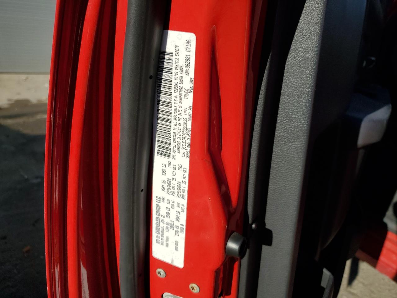 2012 Dodge Ram 1500 St VIN: 3C6JD7AT0CG263039 Lot: 84575185