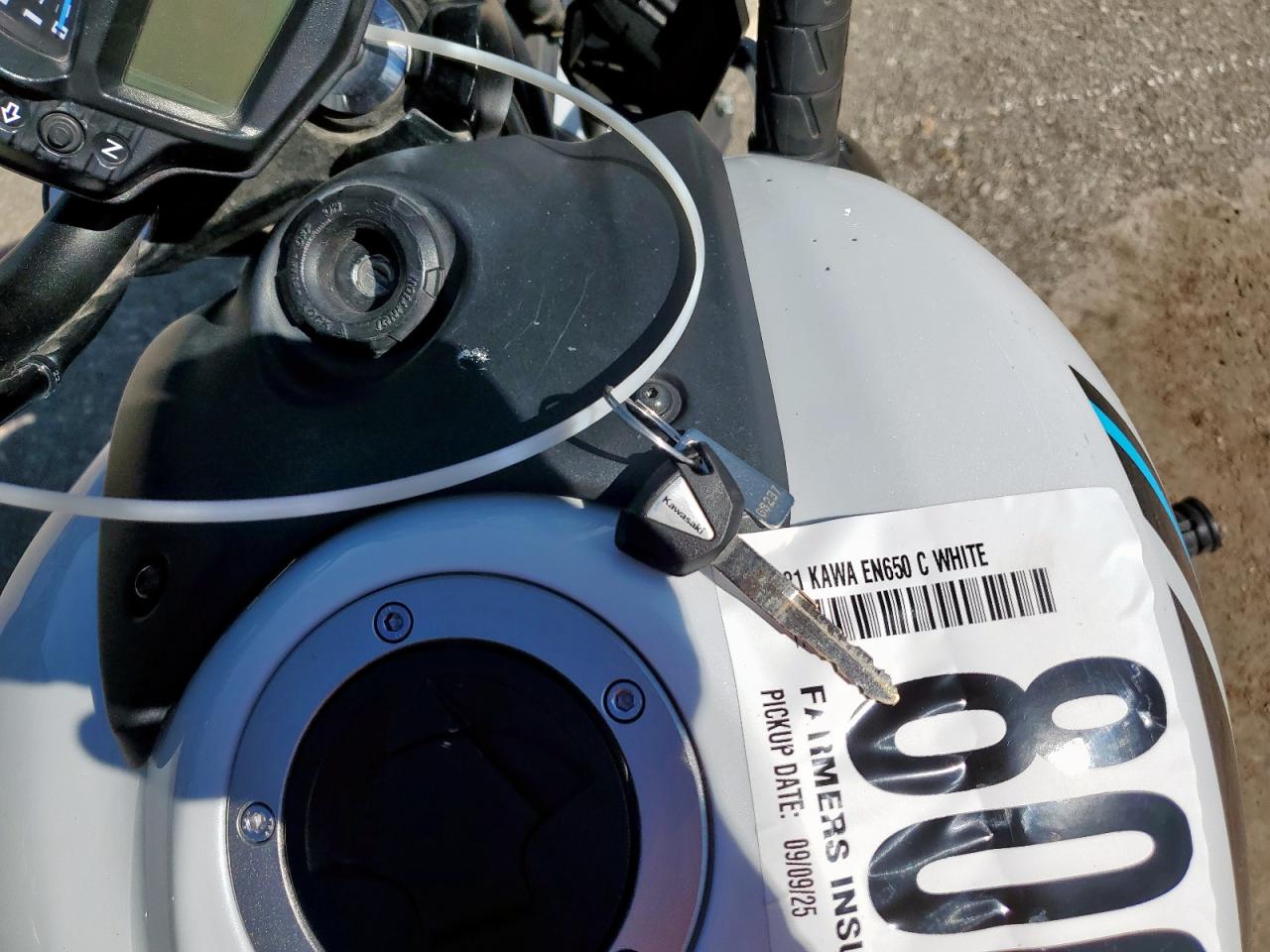 2021 Kawasaki En650 C VIN: JKAENEC12MDA03678 Lot: 80059605