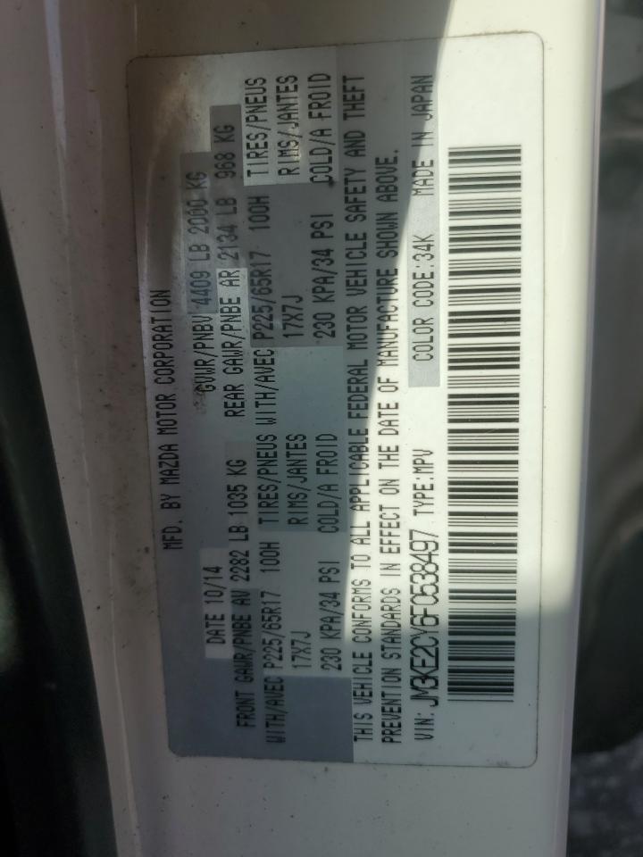 2015 Mazda Cx-5 Touring VIN: JM3KE2CY6F0538497 Lot: 81265595