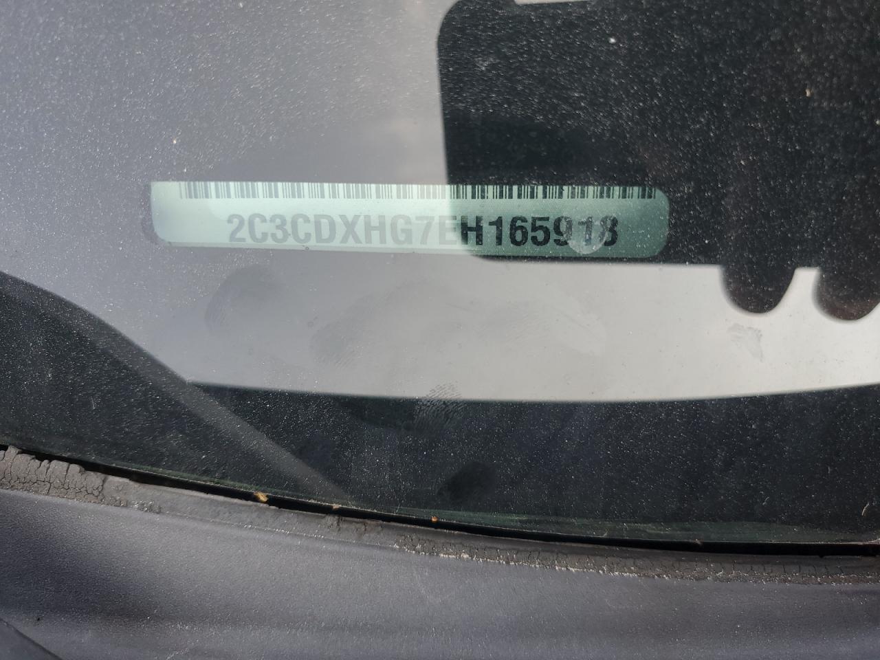 2014 Dodge Charger Sxt VIN: 2C3CDXHG7EH165918 Lot: 80529265