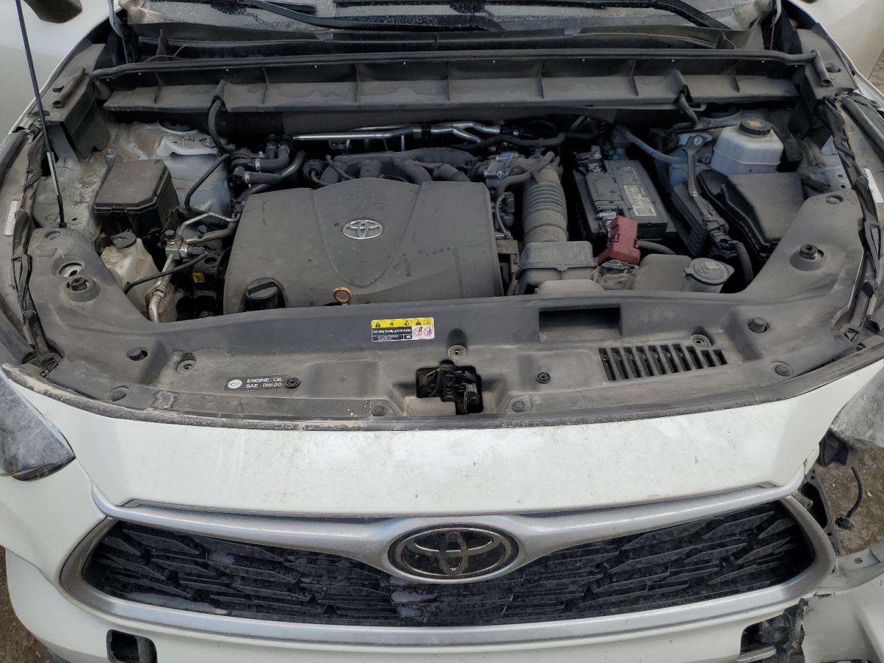2021 Toyota Highlander Xle VIN: 5TDHZRBH7MS536124 Lot: 71548275