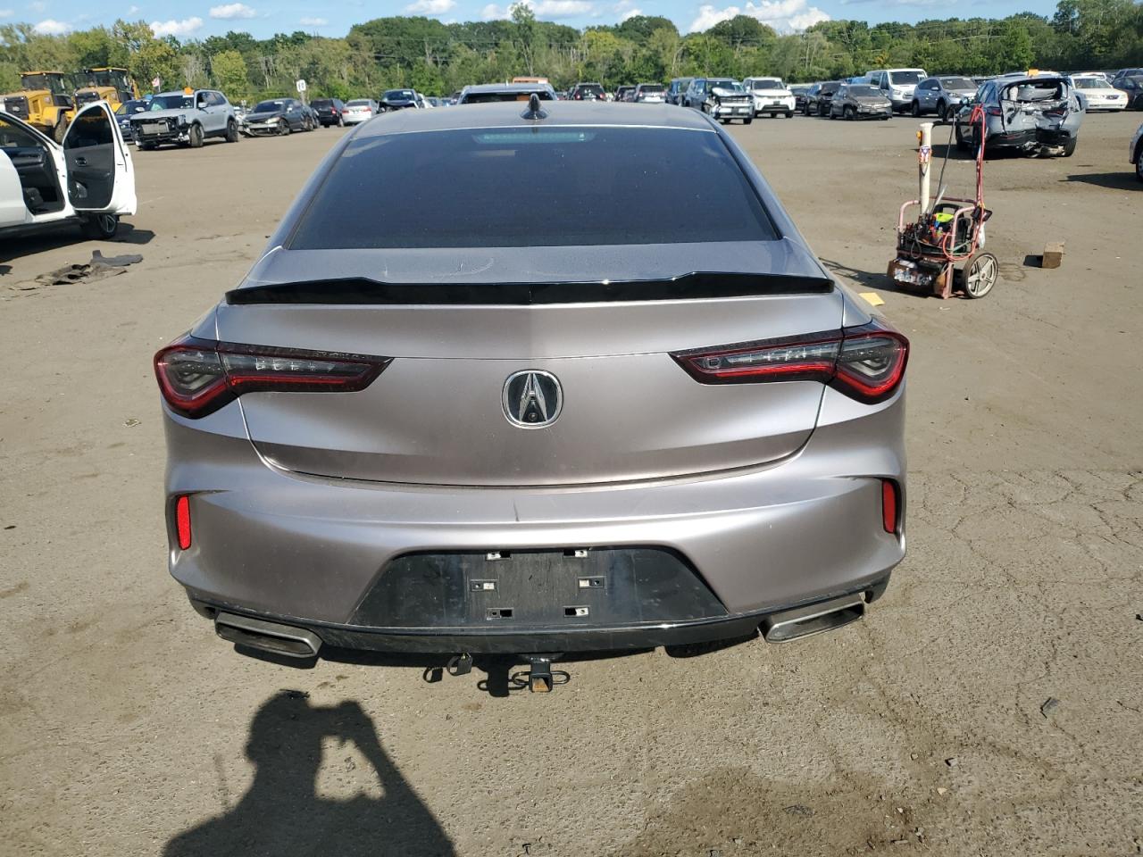 2021 Acura Tlx Tech A VIN: 19UUB6F51MA011902 Lot: 70944255