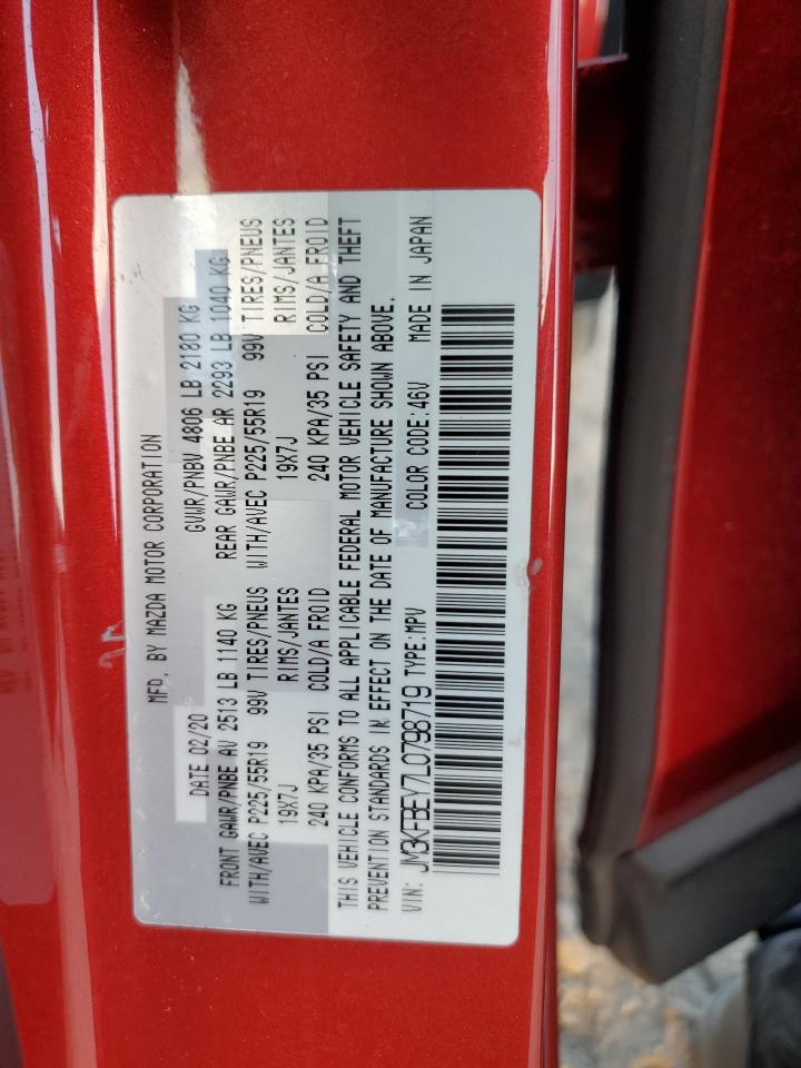 2020 Mazda Cx-5 Signature VIN: JM3KFBEY7L0798719 Lot: 81492055