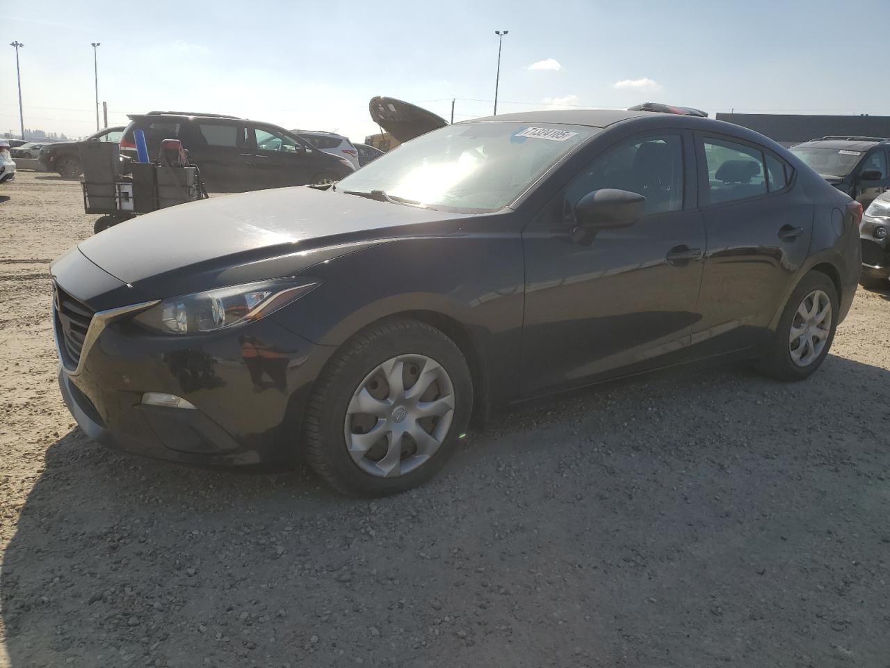 2015 Mazda 3 Sport black null gas 3MZBM1U79FM124474 photo #1