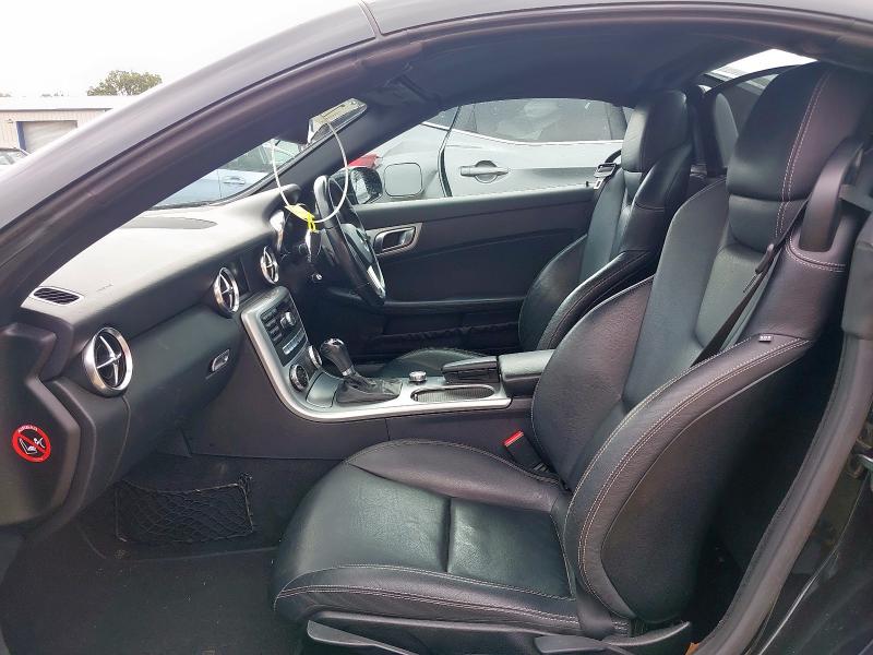 2015 MERCEDES-BENZ SLK350 AMG SPORT BLUE-CIE 