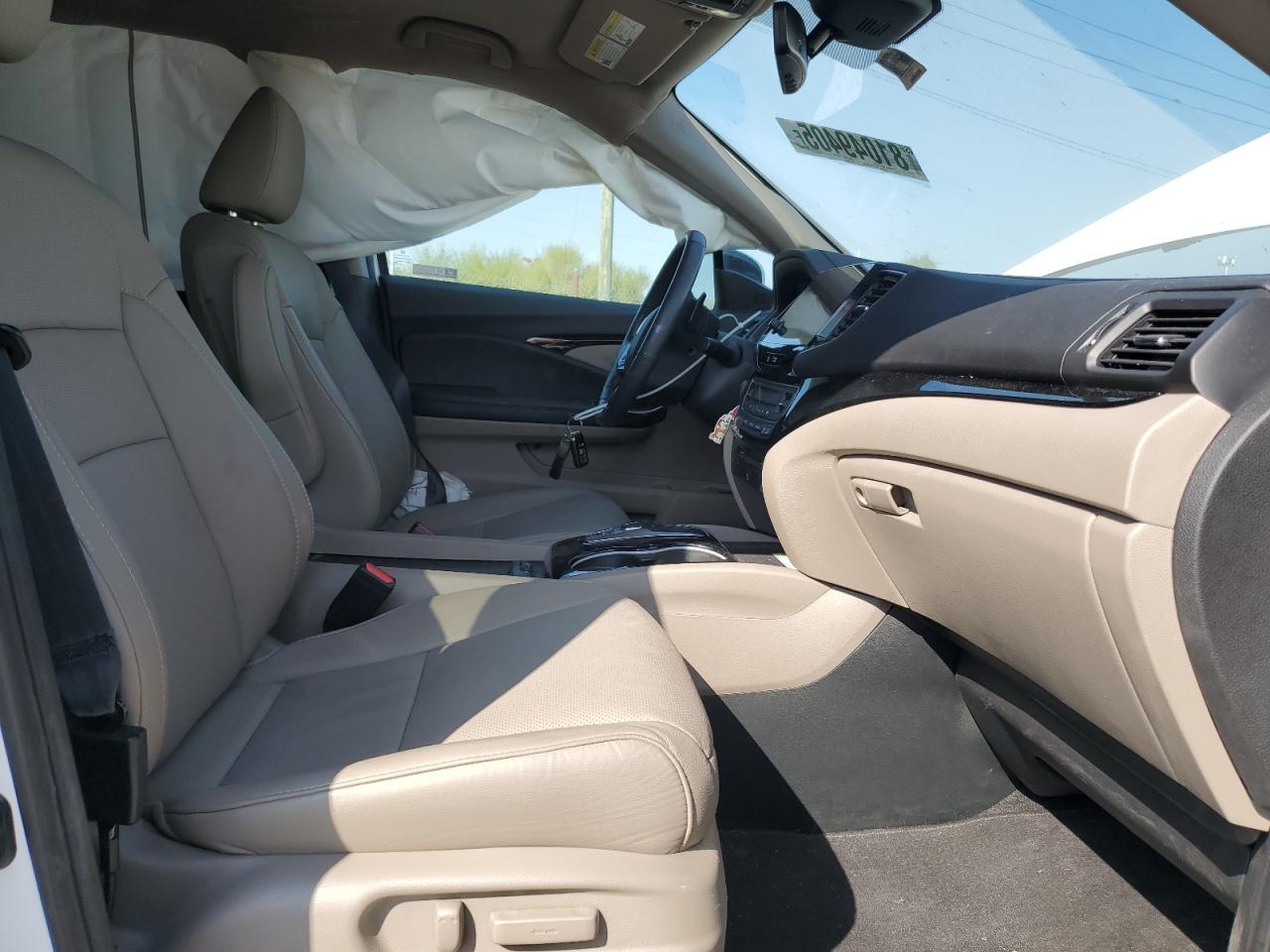 2022 Honda Pilot Elite VIN: 5FNYF6H07NB066160 Lot: 81049405