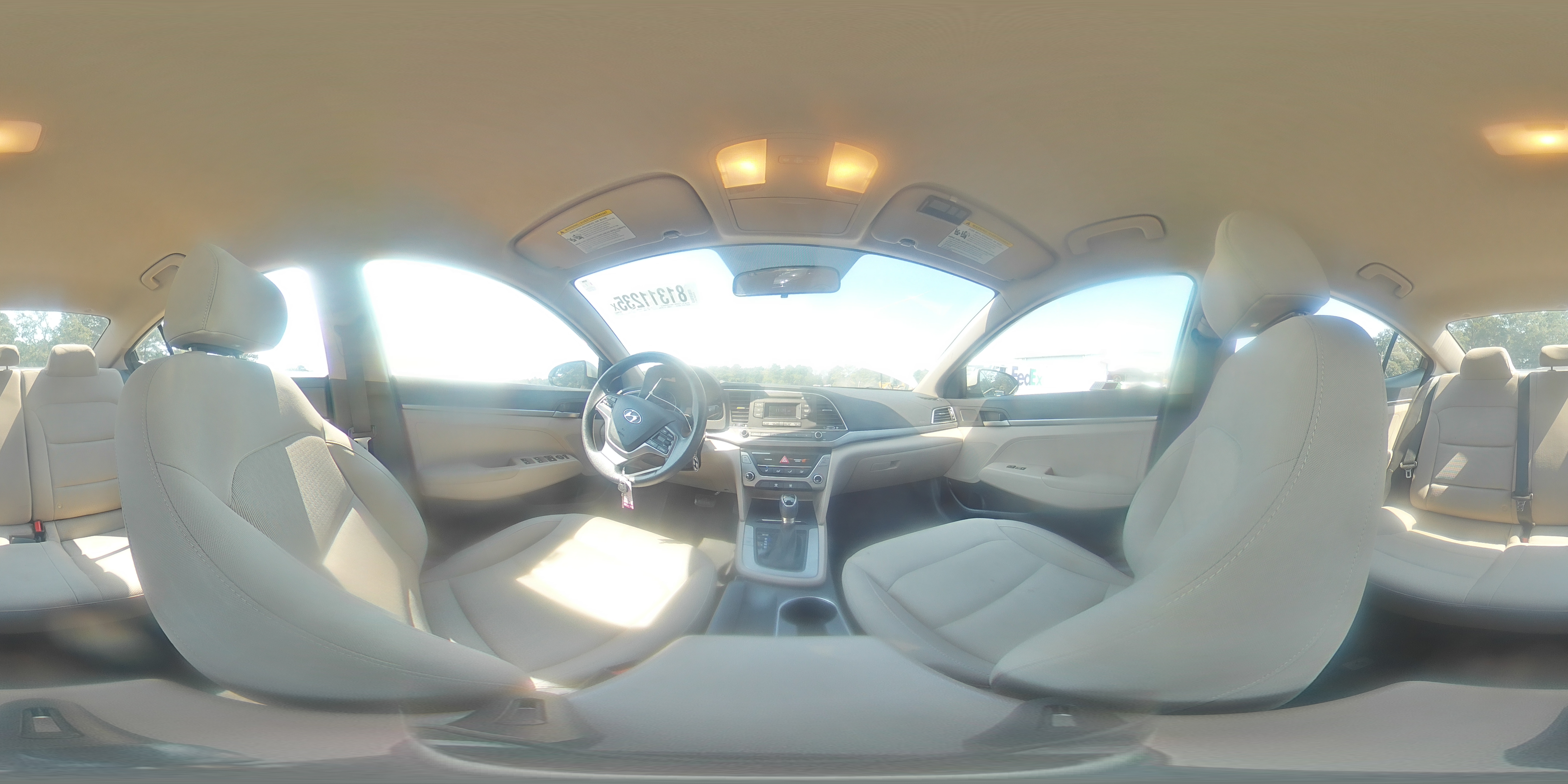 2017 Hyundai Elantra Se VIN: KMHD74LF9HU110632 Lot: 81311235