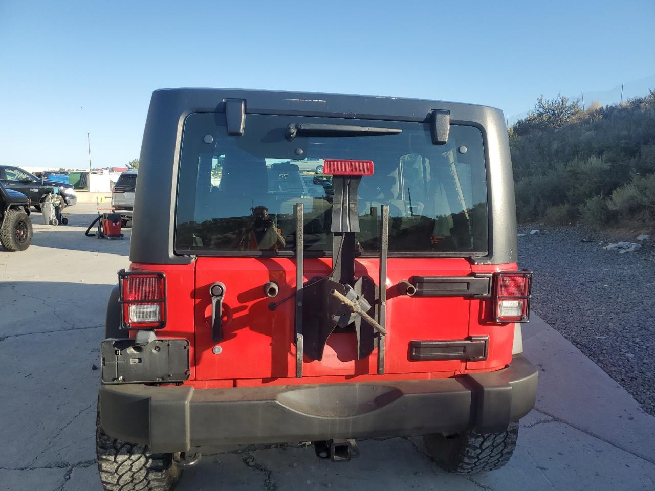 2014 Jeep Wrangler Unlimited Sport VIN: 1C4BJWDG2EL255416 Lot: 80876205