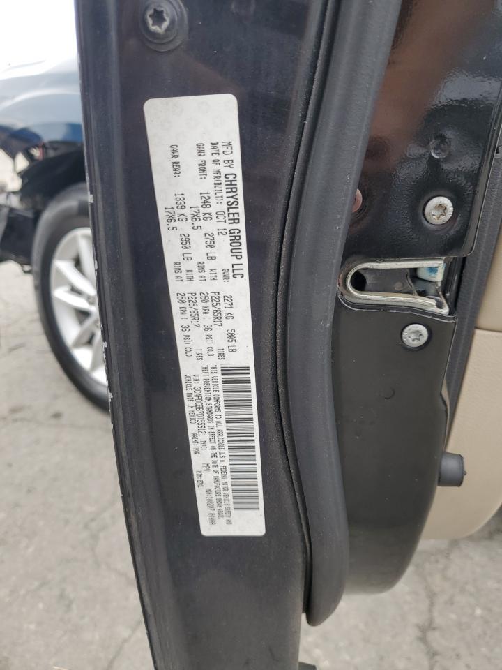 2013 Dodge Journey Sxt VIN: 3C4PDCBB7DT555121 Lot: 81303705