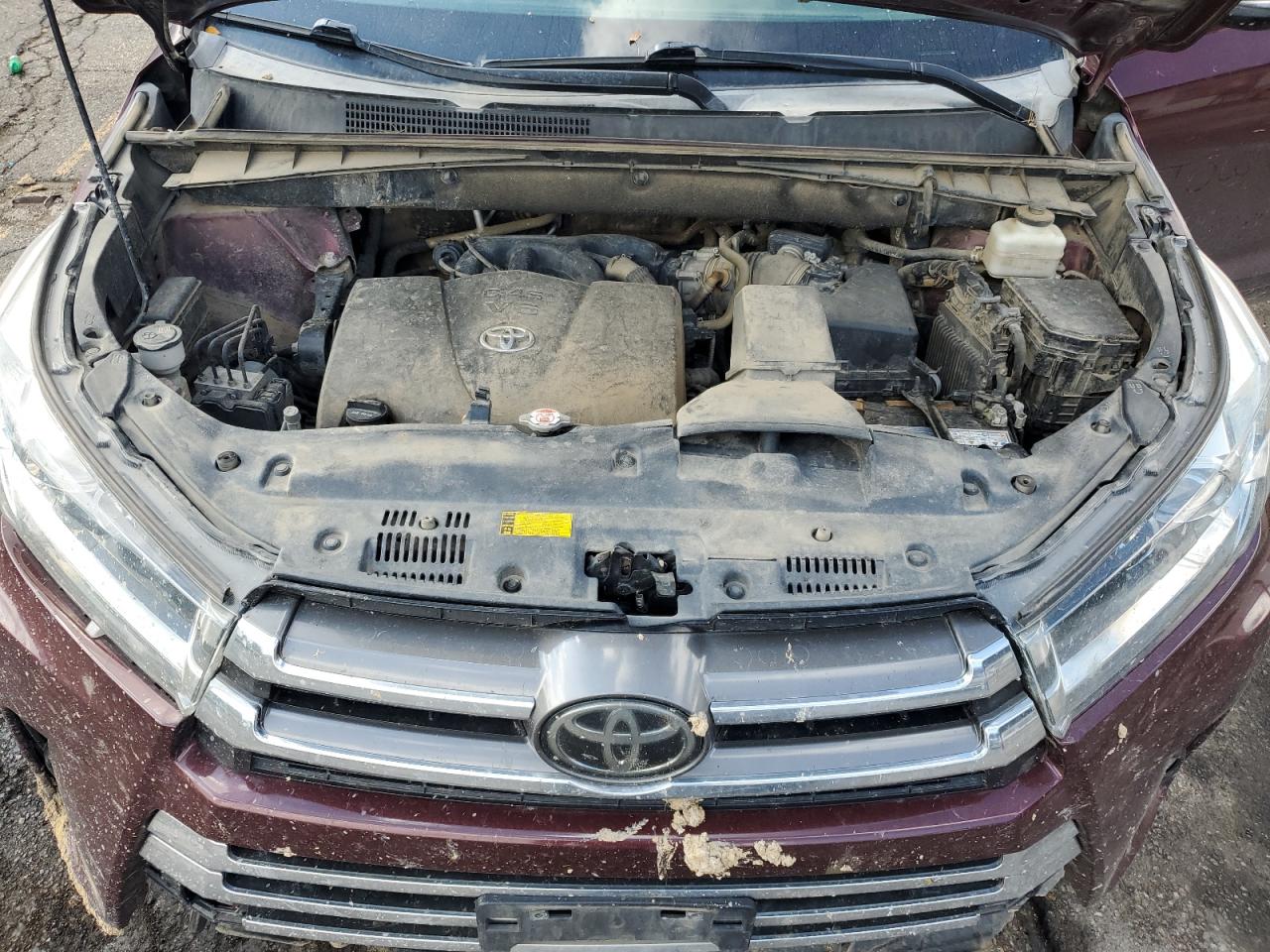 2018 Toyota Highlander Limited VIN: 5TDDZRFH5JS809176 Lot: 84559455