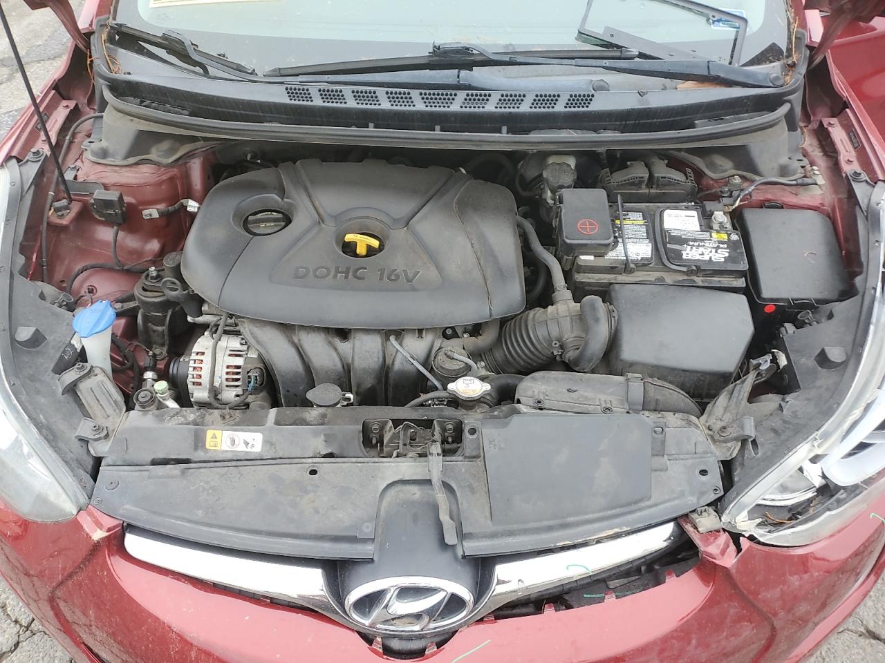 2014 Hyundai Elantra Se VIN: 5NPDH4AE3EH473378 Lot: 81817065