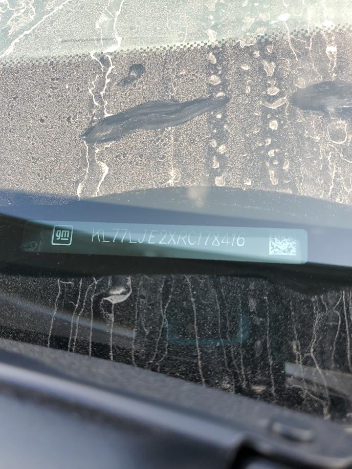 2024 Chevrolet Trax 2Rs VIN: KL77LJE2XRC178416 Lot: 80174585