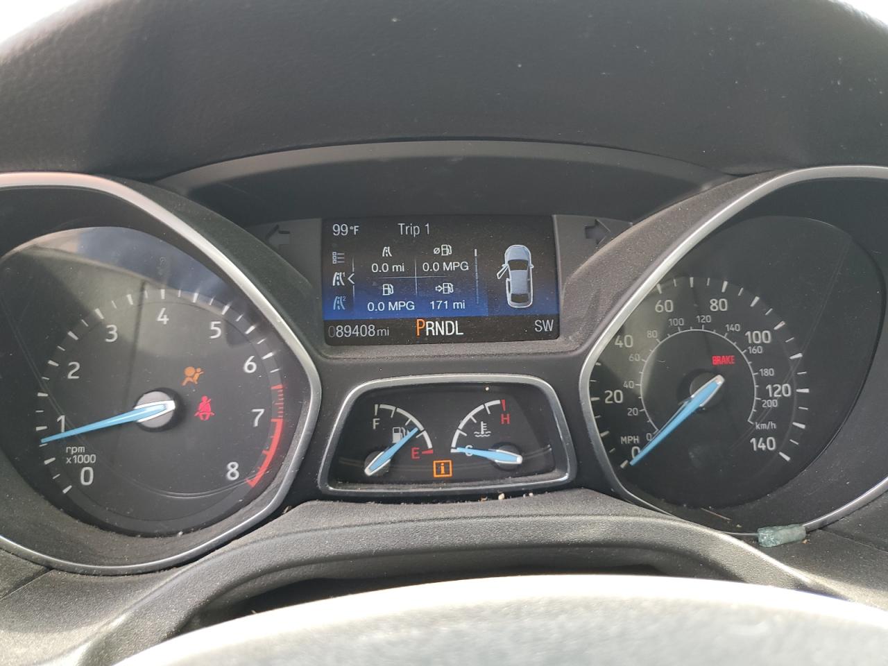 2016 Ford Focus Se VIN: 1FADP3F28GL212442 Lot: 81293965