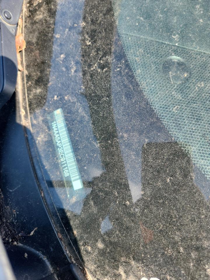 2014 Nissan Maxima S VIN: 1N4AA5AP3EC911168 Lot: 71741085